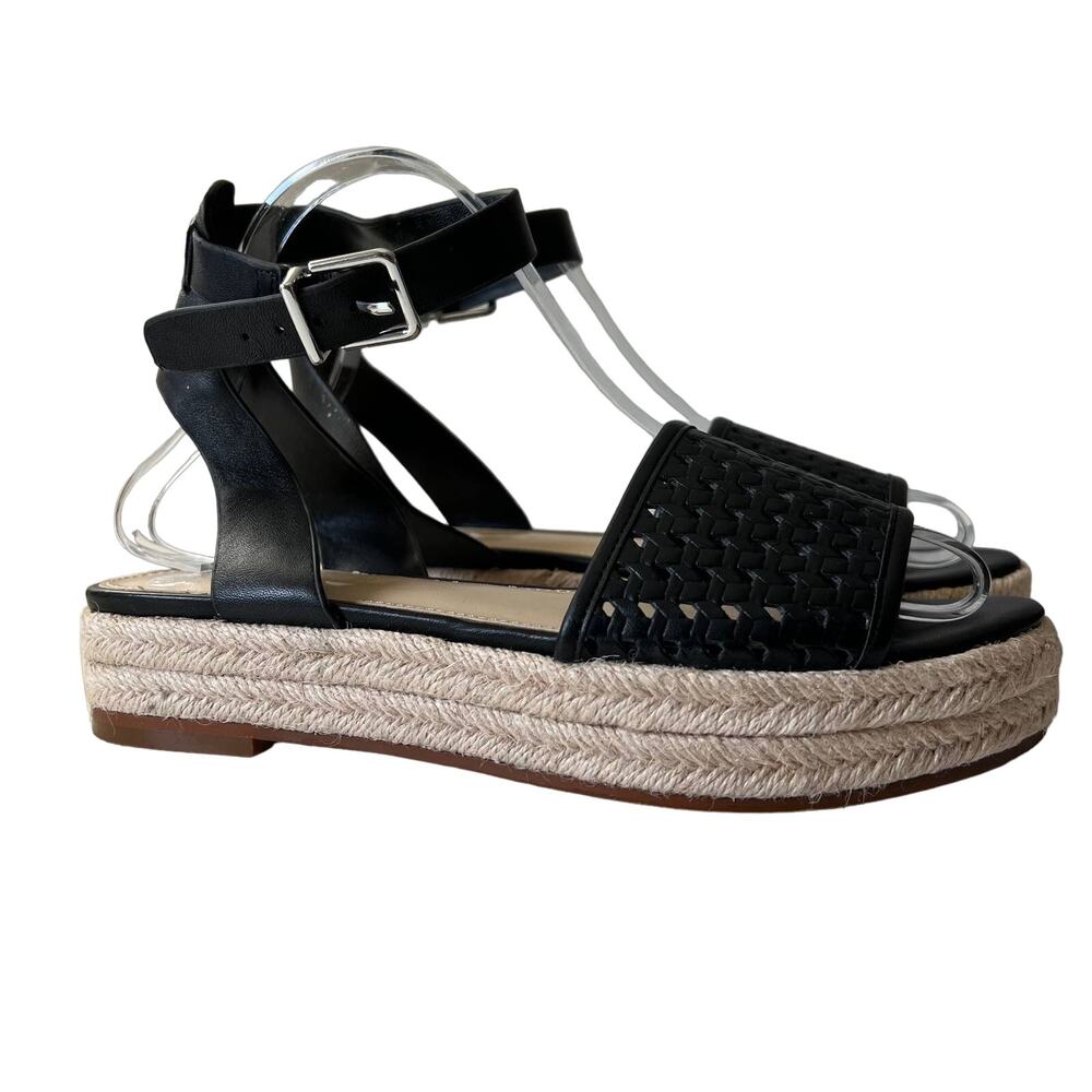 Vince Camuto Black Espadrille Sandals